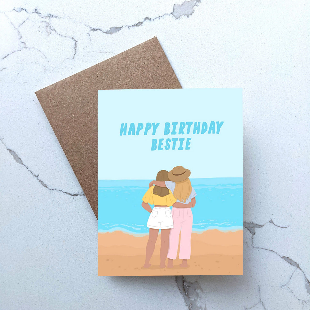 Birthday Card "Bestie"