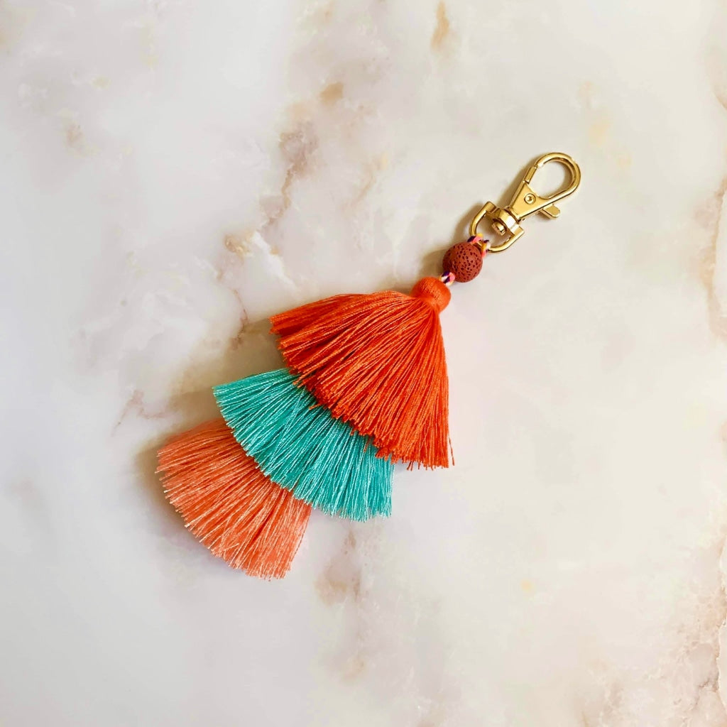 Bohemian Bag Tassel - Red Riley - Peripherals