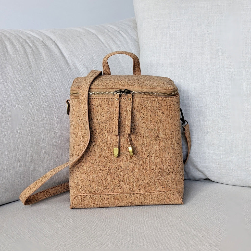 Cork Convertible Zip Backpack - Bags