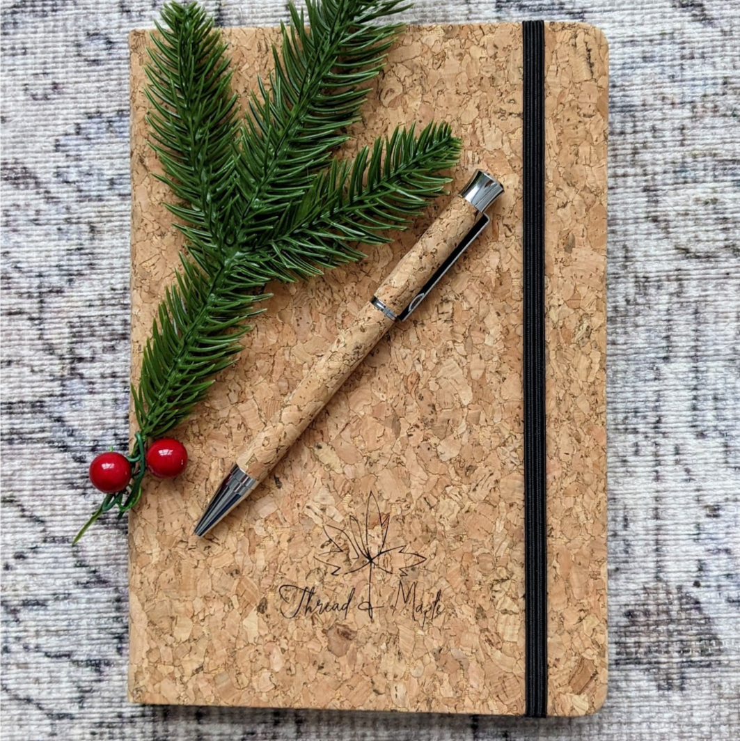 Cork Journal and Pen Bundle