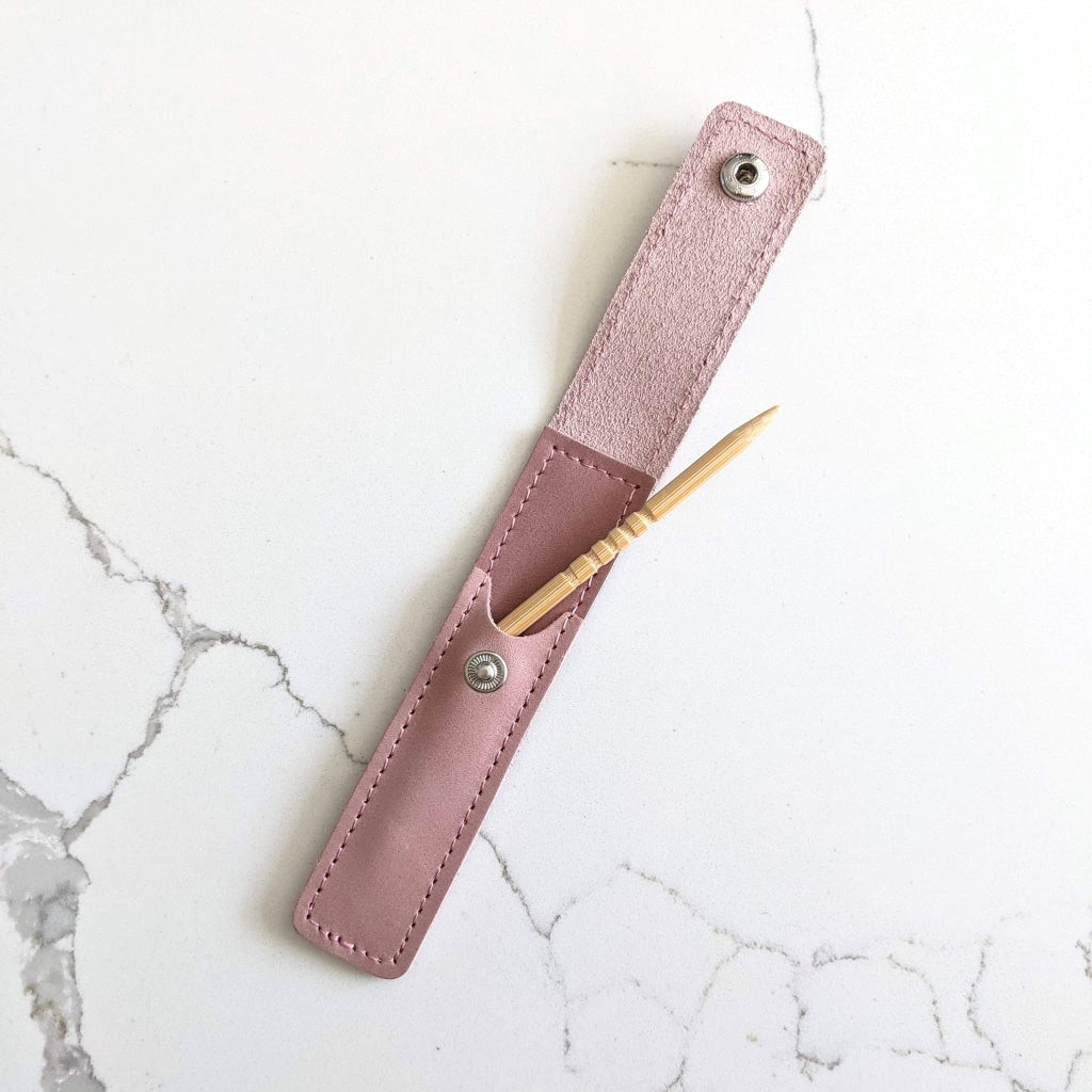 Leather Cable Needle Pouch - Goods