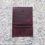 Needle Holder Slip - Wine - Leather Goods