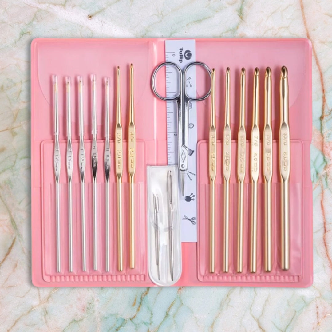 Tulip Classic 4 Crochet Hook Set - 13 Sizes