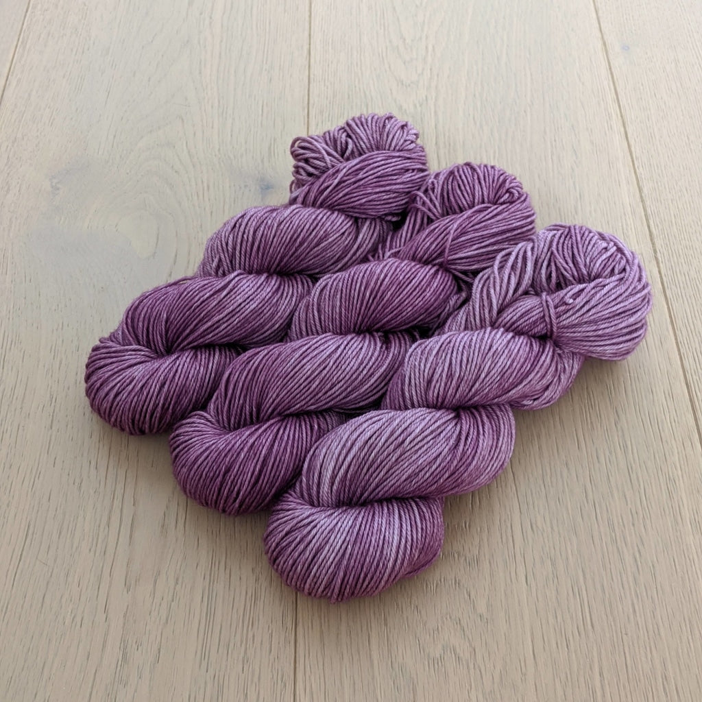 Worsted Weight Yarn - Aubergine