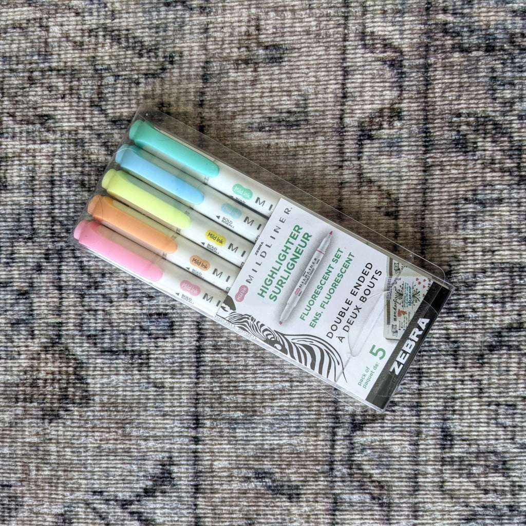 Zebra Mildliner Highlighters - Stationery